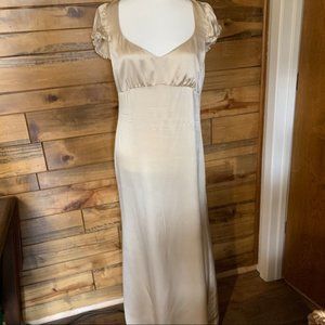 RARE Reformation Bridgerton Silk Dress Gown - Sz 4